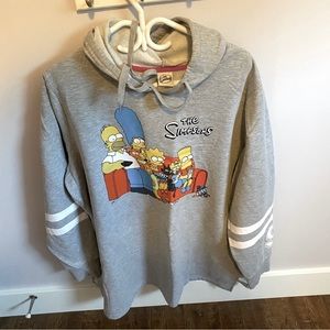 Plus size The Simpsons hoodie (NWOT)